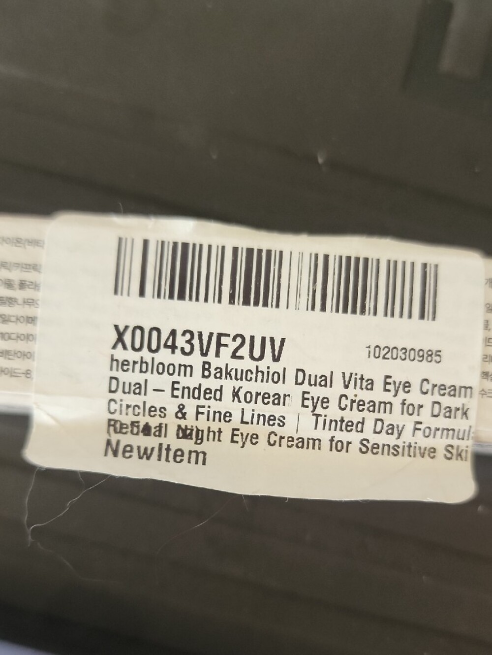HERBLOOM Bakuchiol Dual Vita Eye Cream - Lavender and White - Picture 3 of 3